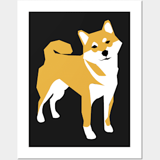 shiba Posters and Art